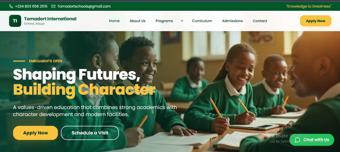 Tomardort School Preview
